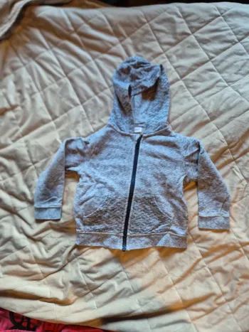 Pull gilet à capuche