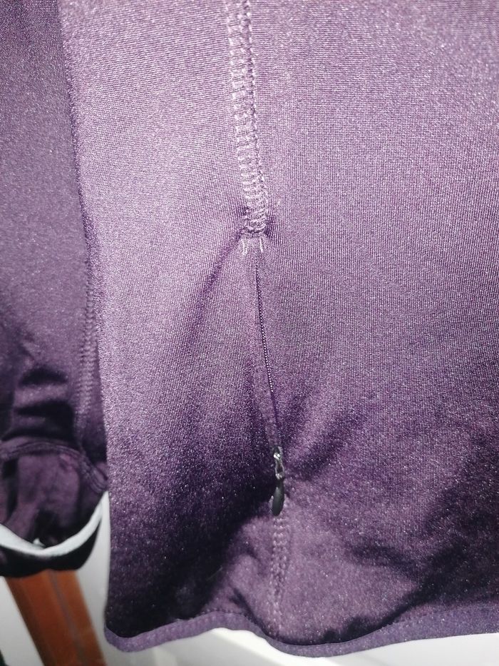 Veste sweat technique 💜 running à capuche femme S - photo numéro 7