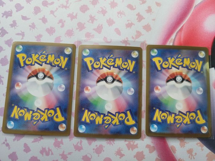 Lot de 3 cartes Pokémon Terastal Festival ex sv8a - photo numéro 2