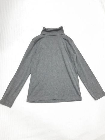 Sous pull col roulé gris NKY 8 ans