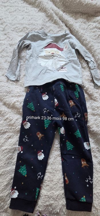 Ensemble Noël primark 98 cm