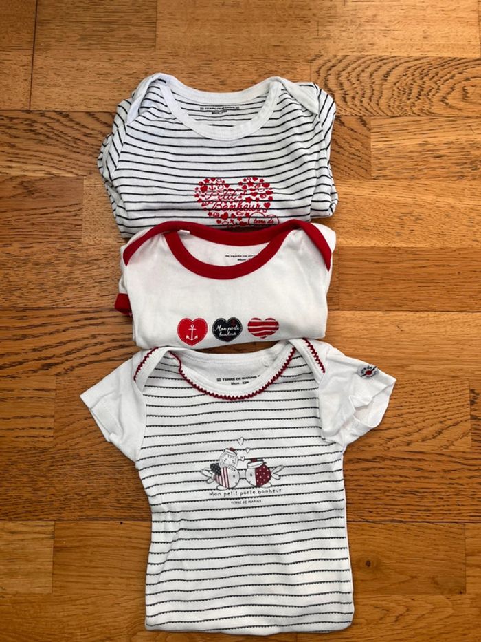 3bodies manches courtes 24m