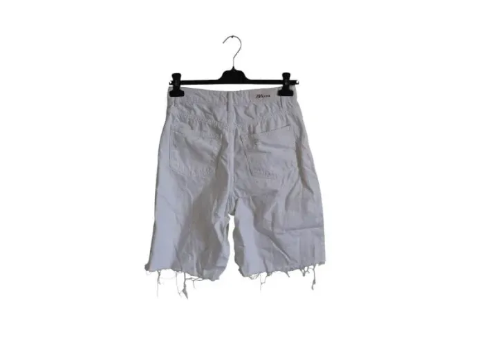 C59 short jeans blanc Zara 38 - photo numéro 4