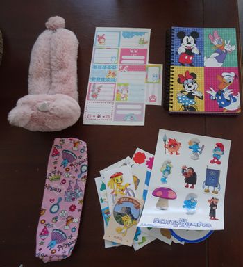 Lot de papeterie pour jeune enfant Fille