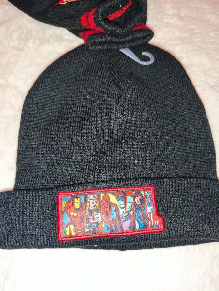 Bonnet et gant Assortie Marvel - photo numéro 2