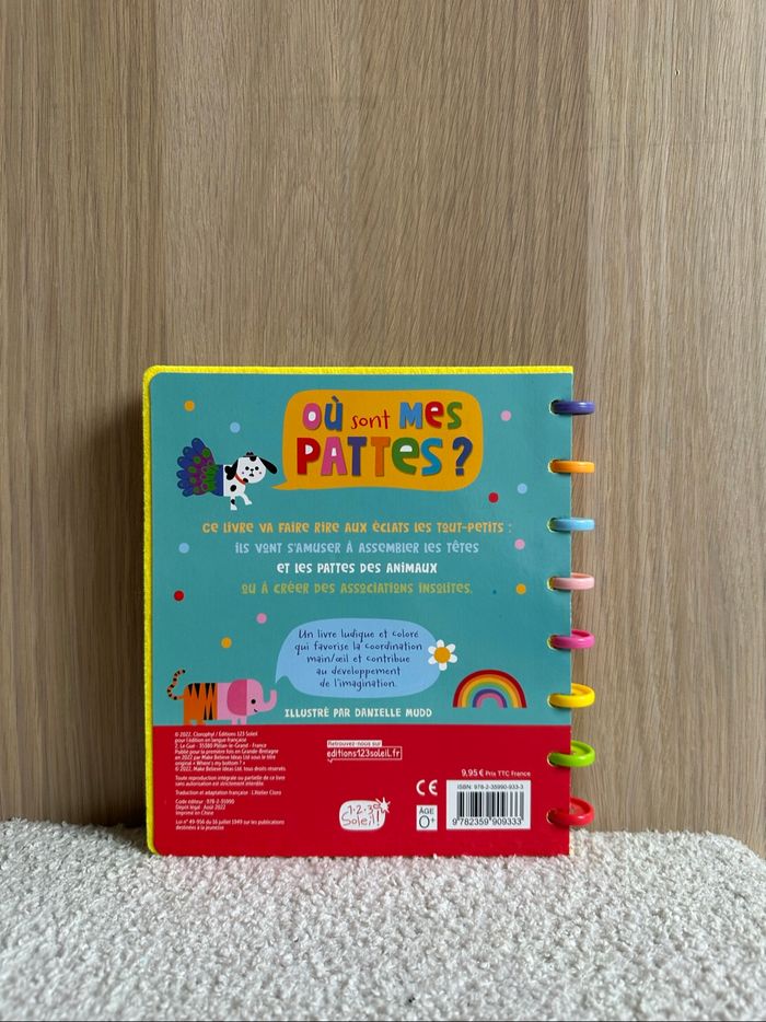Livre où sont mes pattes ? - photo numéro 3