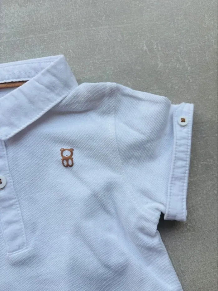 Magnifique polo bébé Obaïbi 6 mois 68cm neuf - photo numéro 2