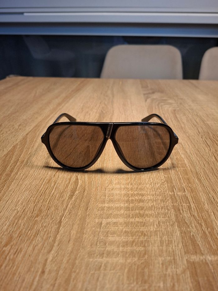 Lunettes de Soleil DIESEL Aviator Black - Tendance Rétro - photo numéro 3