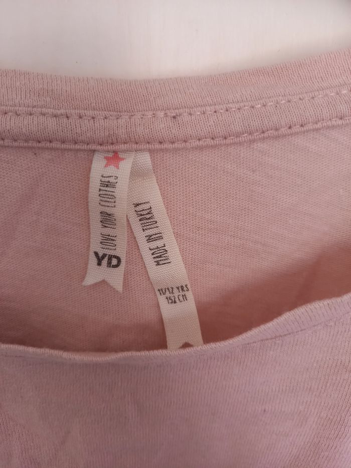 T-shirt manches courtes fille 11/12 ans - photo numéro 2