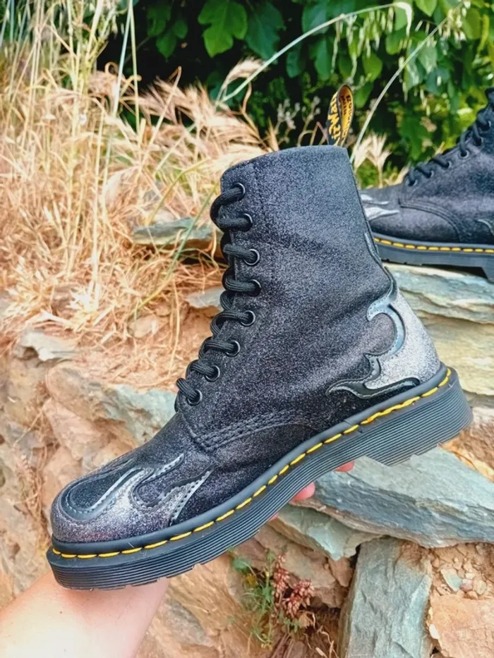 Dr. Martens Pascal Flame glitter avec boîte 38 - photo numéro 5