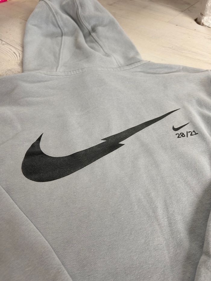Sweat à capuche gris Nike S - photo numéro 3
