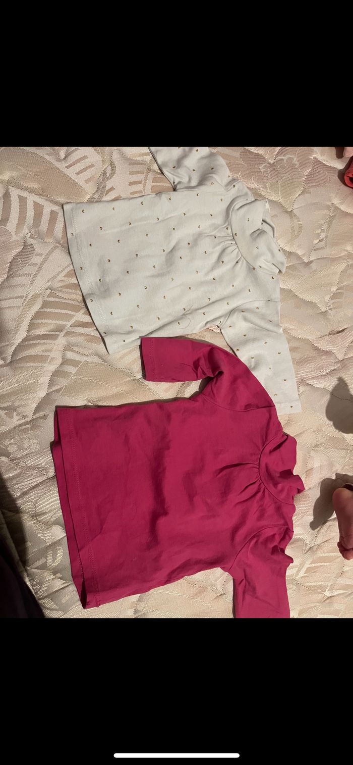 Lot tee shirt et sous pull - photo numéro 5