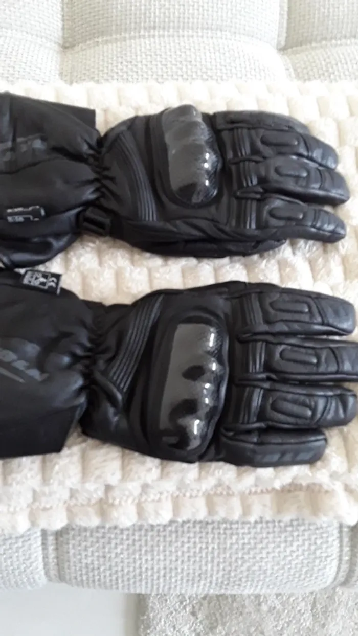 Gants hiver softshell cuir