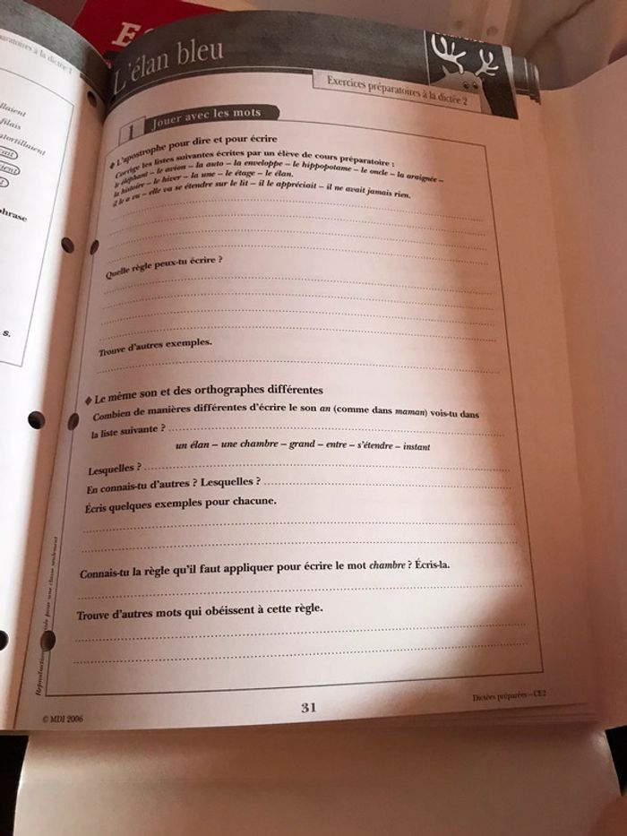 Dictées préparées CE2 MDI - photo numéro 5
