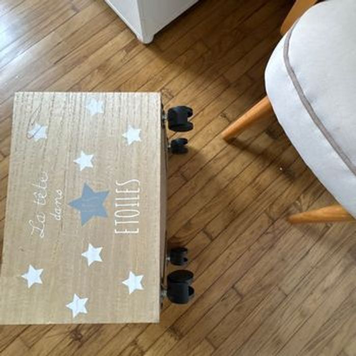 Petit bac  à jouets sur roulette Atmosphera for kids - photo numéro 4