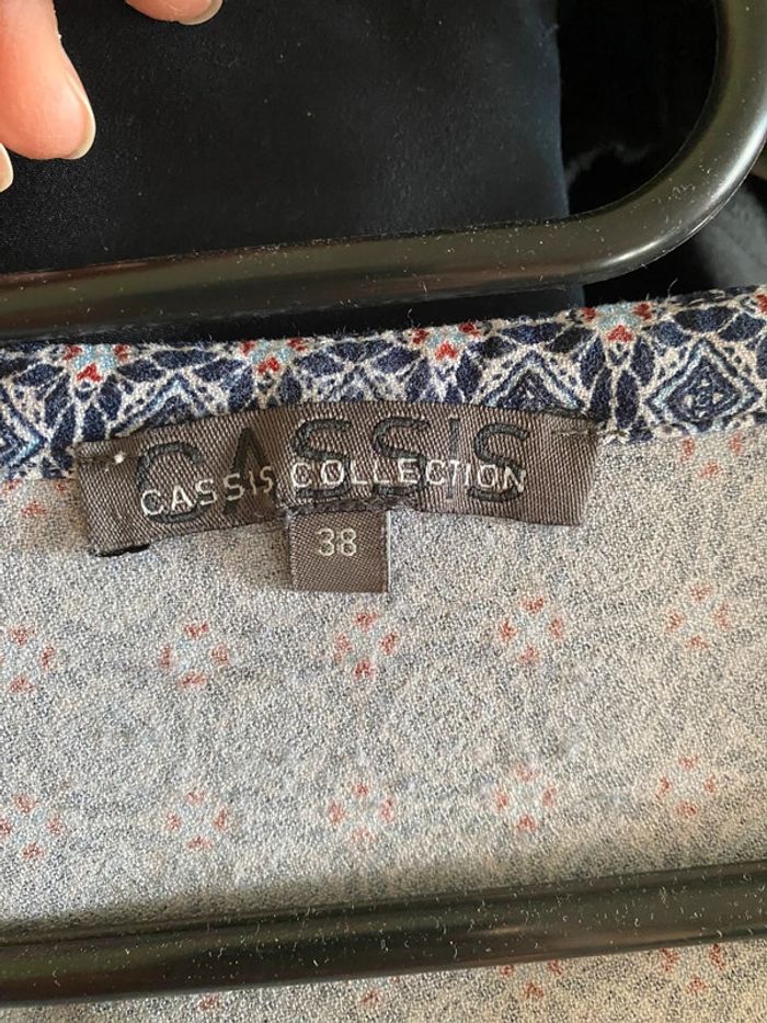 Blouse Cassis Collection Taille 38 - photo numéro 3