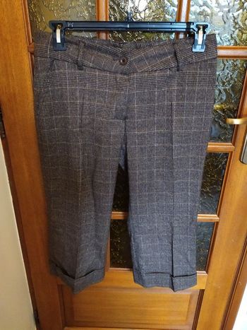 Pantacourt tweed neuf