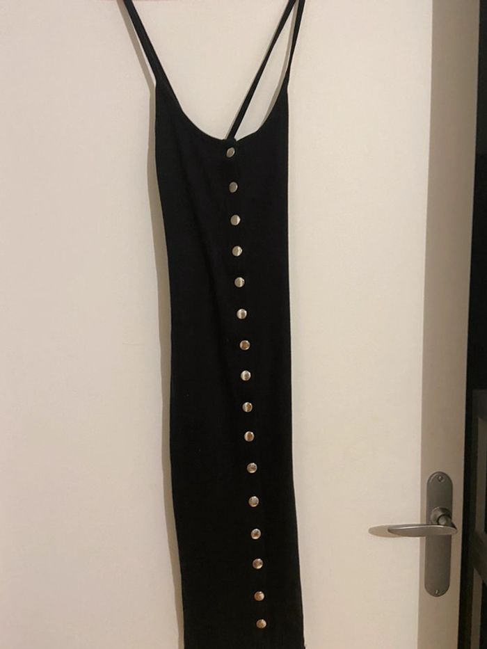 Robe côtelé noire - photo numéro 2