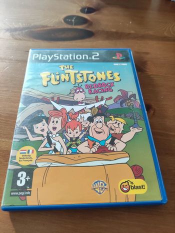 La famille Pierrafeu Bedrock Racing PS2 The Flintsones