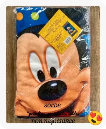SOLDE  Drap de plage 70x140 - Mickey - neuf