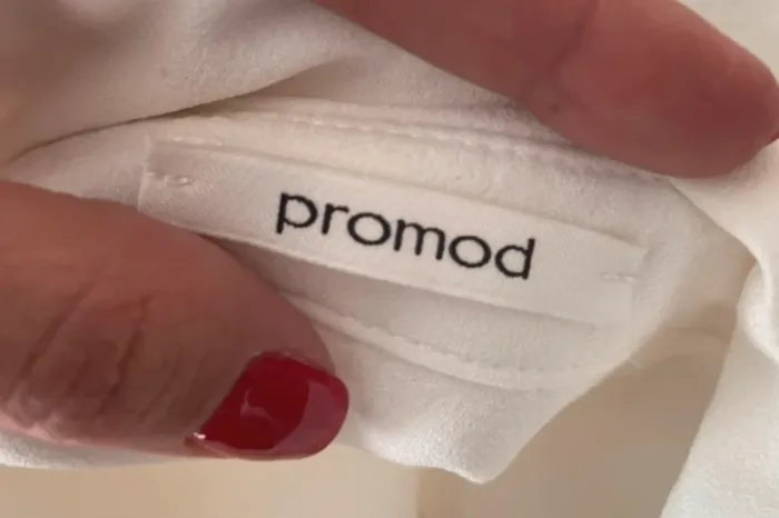 Promod chemise blouse Haut voilé invisible blanche femme taille 36 - photo numéro 4