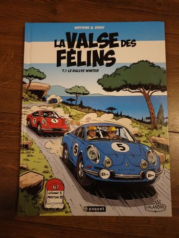 Bande dessinée La valse des félins