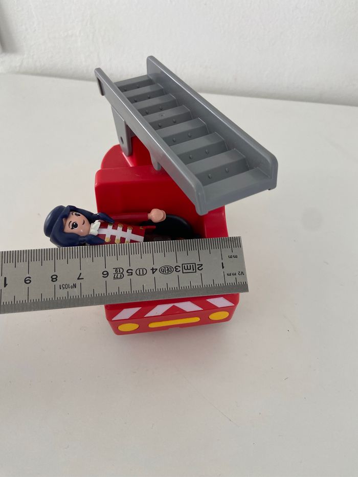 Camion pompier Playmobil ancien - photo numéro 10
