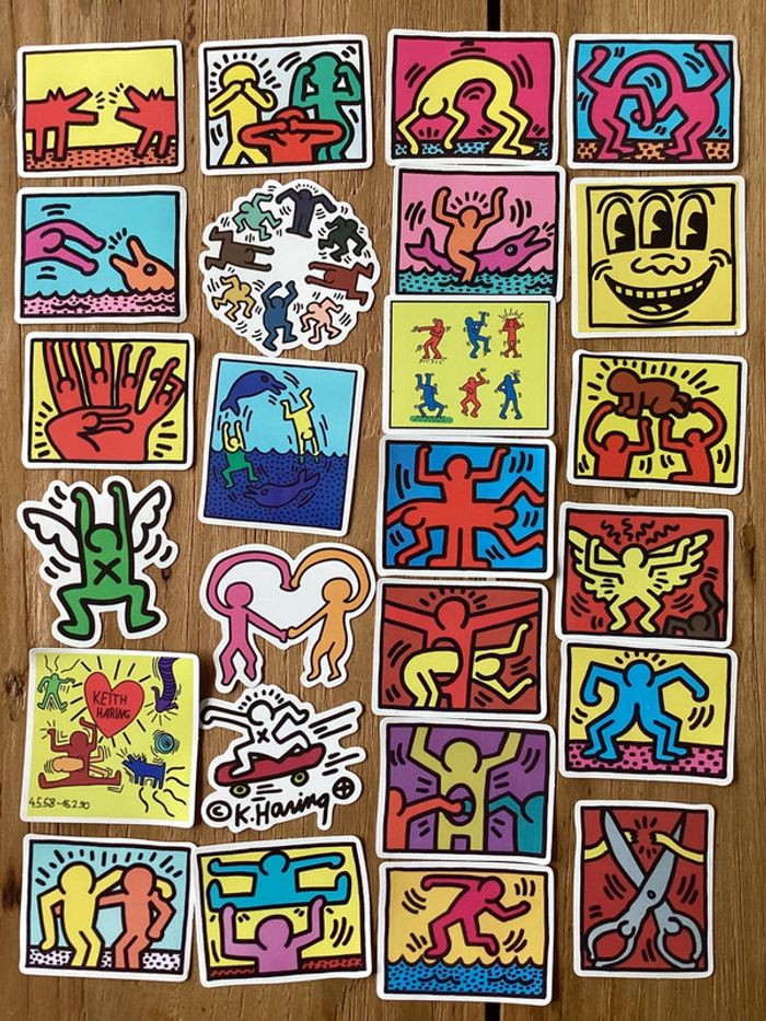 25 Stickers style streetart