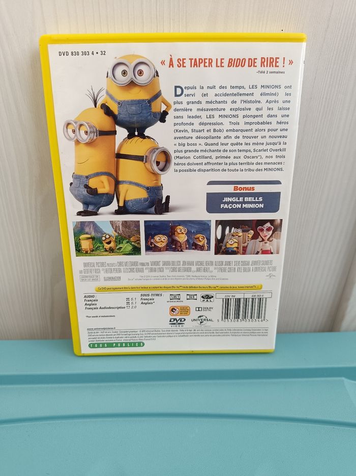 Dvd Les minions - photo numéro 2