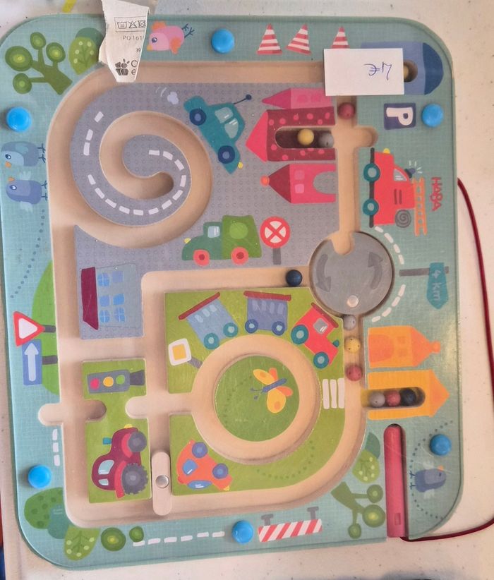 Jeux billes magnétique