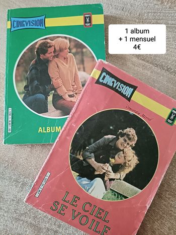 2 BD vintage Cinevision années 80