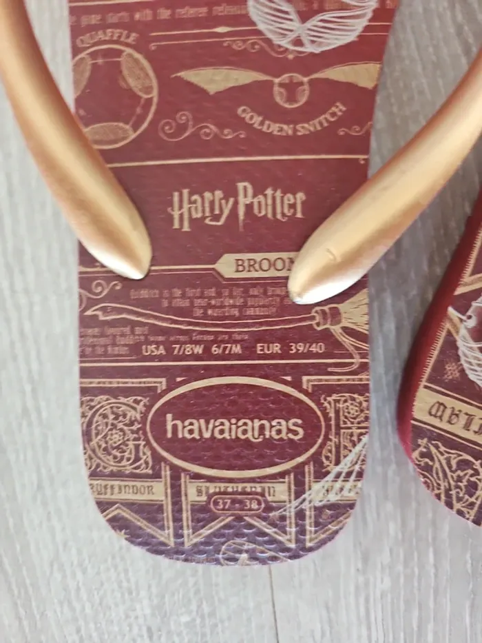 Paire de Havaianas Harry Potter - photo numéro 2