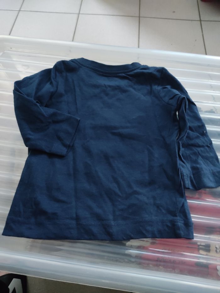 T-shirt manche longue 6 mois - photo numéro 3