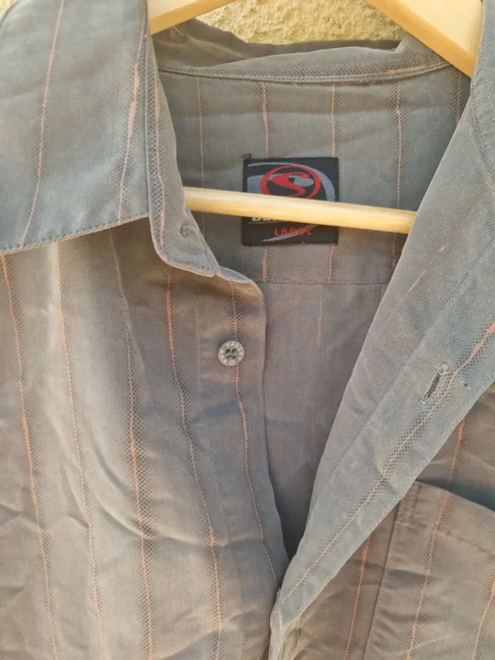 Chemise vintage sun valley taille l - photo numéro 5