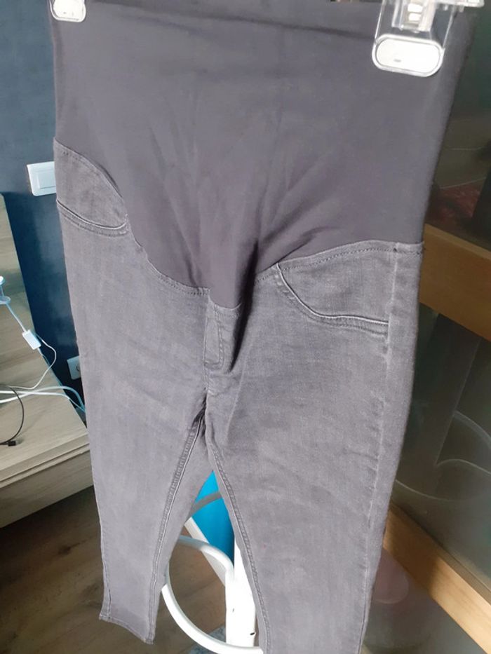 Pantalon grossesse  leggings jeans - photo numéro 2