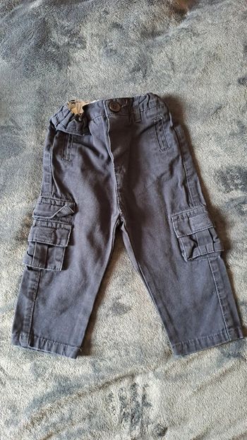 💚Pantalon cargo bébé garçon  – Taille 18 mois
