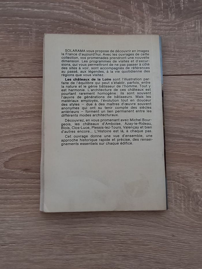 Livre "les châteaux de la Loire" Michel Bourgeois - photo numéro 2