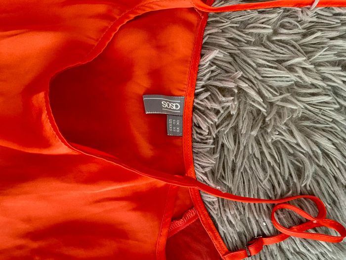 Ensemble Caraco et short orange ASOS taille XS 🍊 - photo numéro 4
