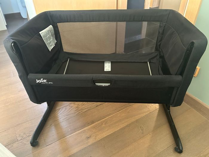 Cododo noir Joie « Roomie Glide » + matelas + accessoire rehausse - photo numéro 8