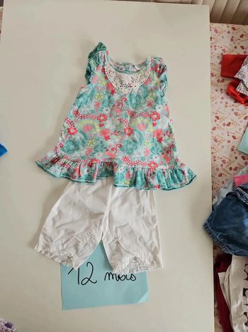 ensemble fille 12 mois