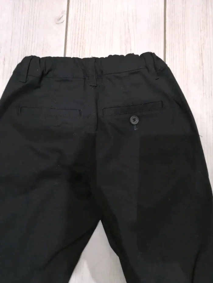 Jean pantanlon slim fit noir 10 ans neuf - photo numéro 3