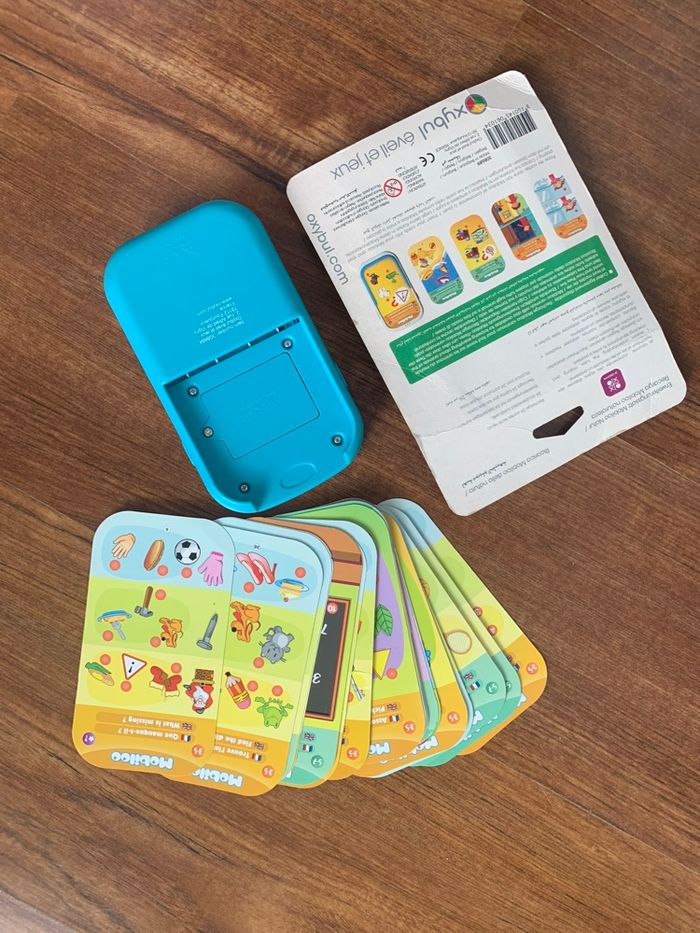 Jeux Mobiloo. Console tactile anglais. Bilingue. - photo numéro 3