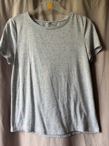 Tee shirt motif flamant rose