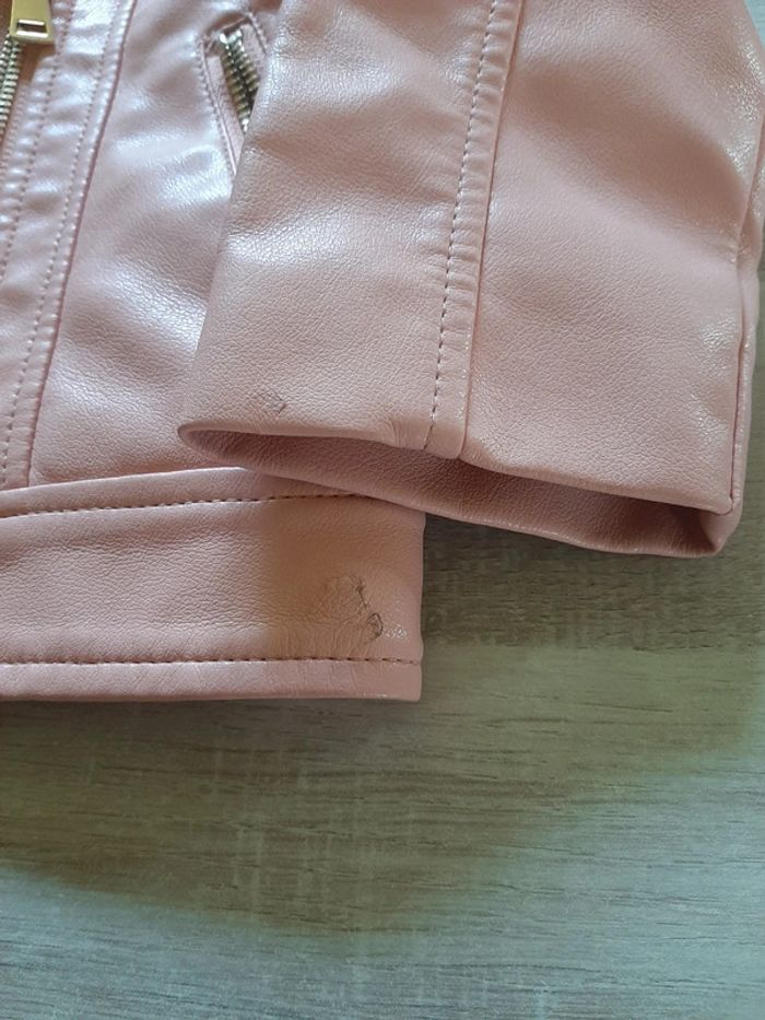 Veste en simili cuir 3ans - photo numéro 2