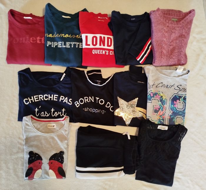Lot vêtements  10 ans et XS