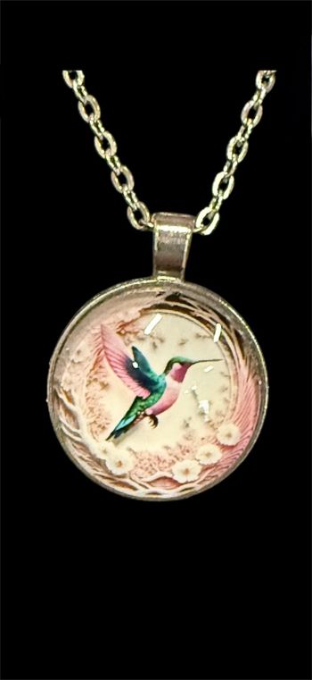 Collier avec pendentif Colibri