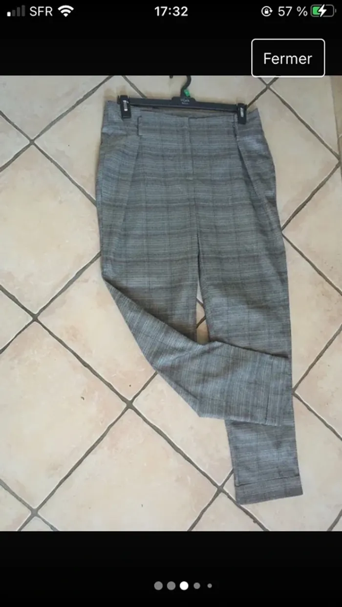 Magnifique pantalon chic et sophistiqué en 42 de chez La City excellent état - photo numéro 5