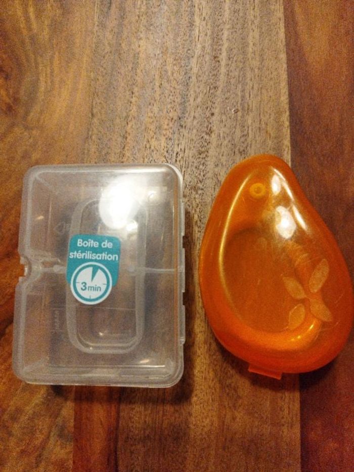 Stérilisateur sucette et porte sucette