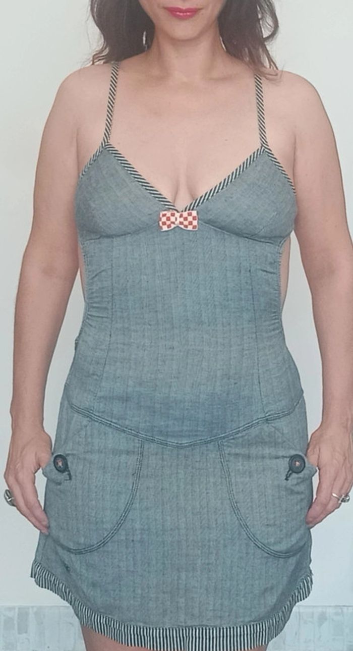 Robe casual dos nu babydoll taille 38 - photo numéro 5