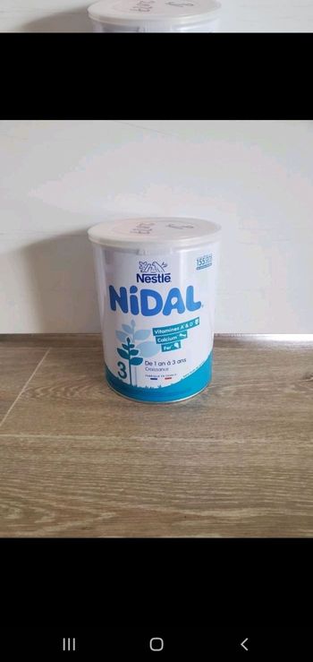 Lait Nidal Croissance 3 ème âge